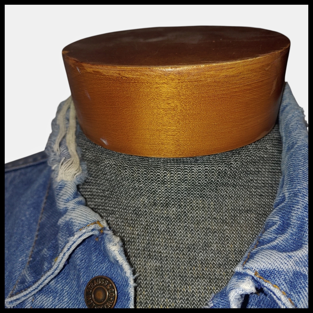 Vintage 1980's Levi's Type 3 Trucker Jacket 70506 - Picture 3 of 16